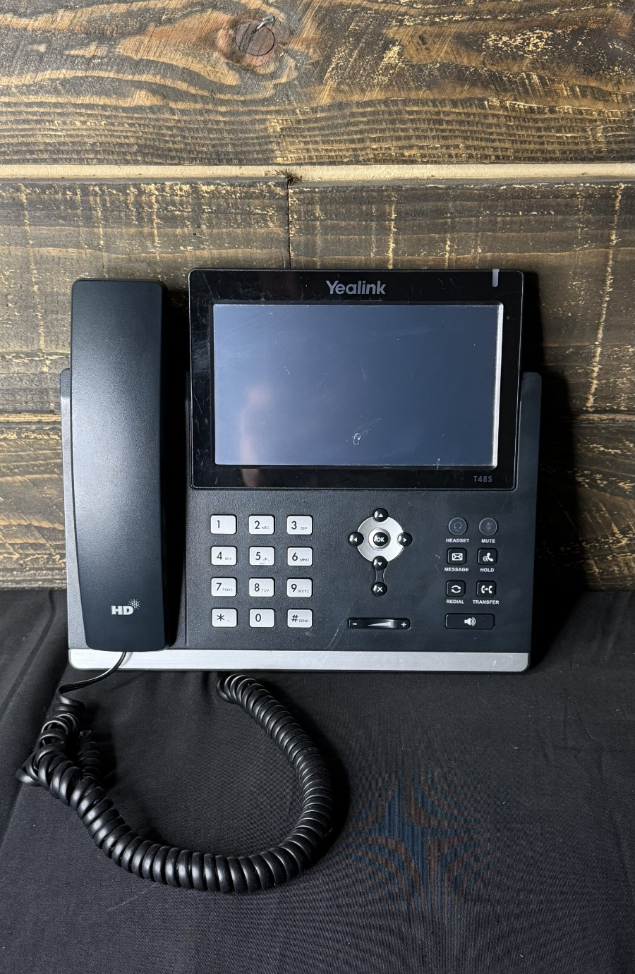 *Lot of 7* Yealink T48S Touch Screen phones
