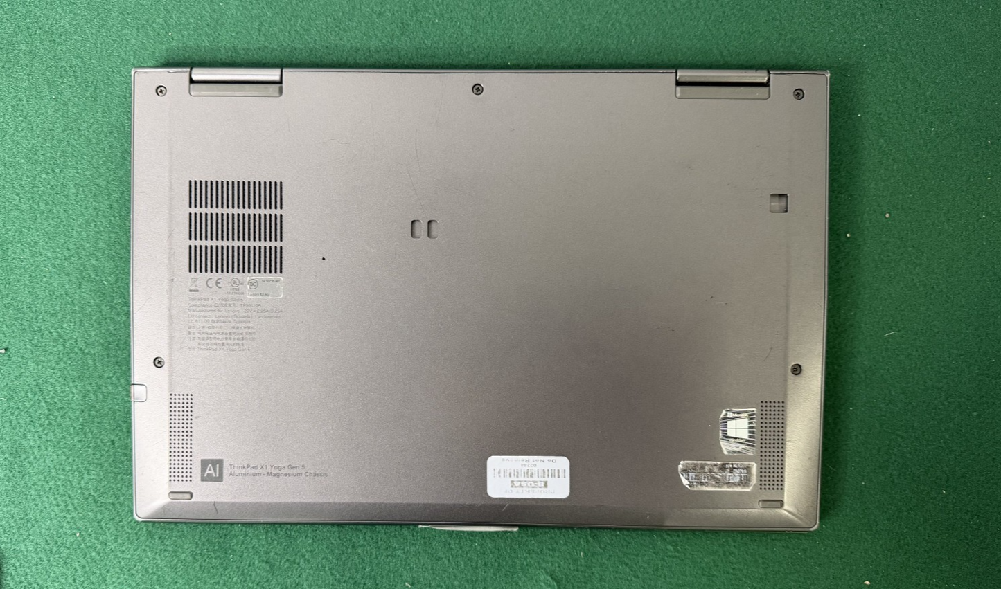 Lenovo ThinkPad X1 Yoga Gen 5,Intel Core i5-10310u,16GB RAM 512Gb Win 11 READ