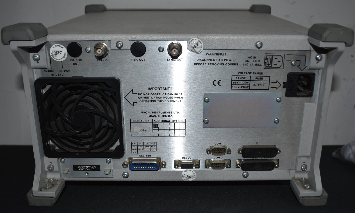 Racal Instruments 6103E Digital Radio Test Set