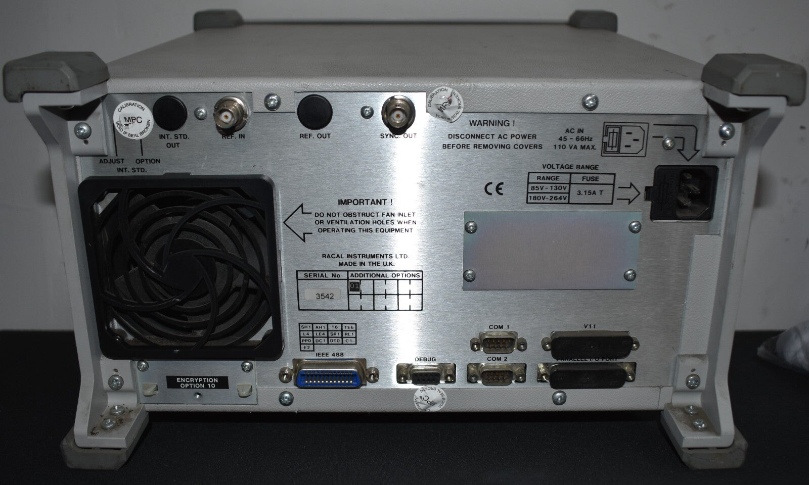Racal Instruments 6103E Digital Radio Test Set