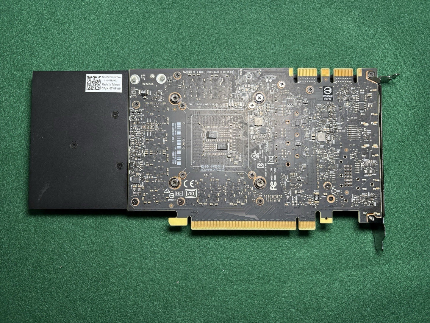 Dell Quadro P4000 8GB GDDR5 Graphics Card 0TWPW0