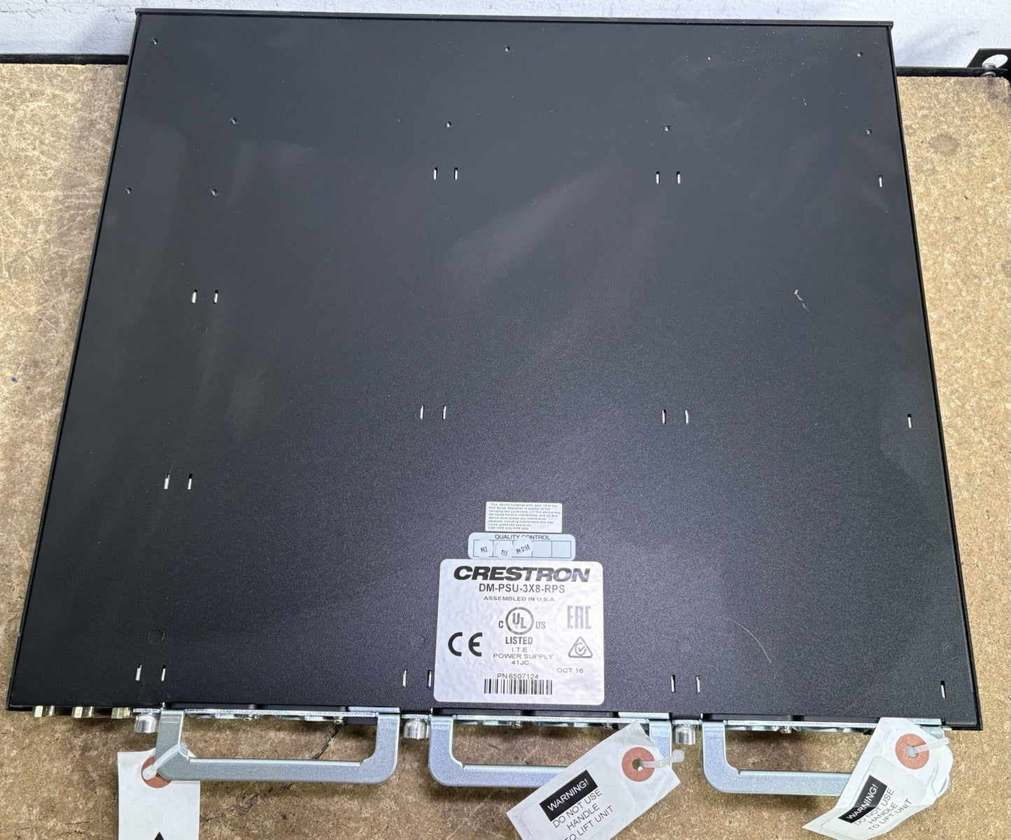 Crestron DM-PSU-3X8-RPS Redundant Power Supply