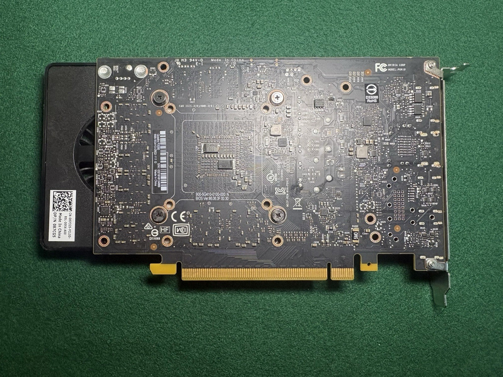 Lot of 8 DELL NVIDIA QUADRO P2000 GRAPHICS CARD | 087CG5 | 5GB GDDR5
