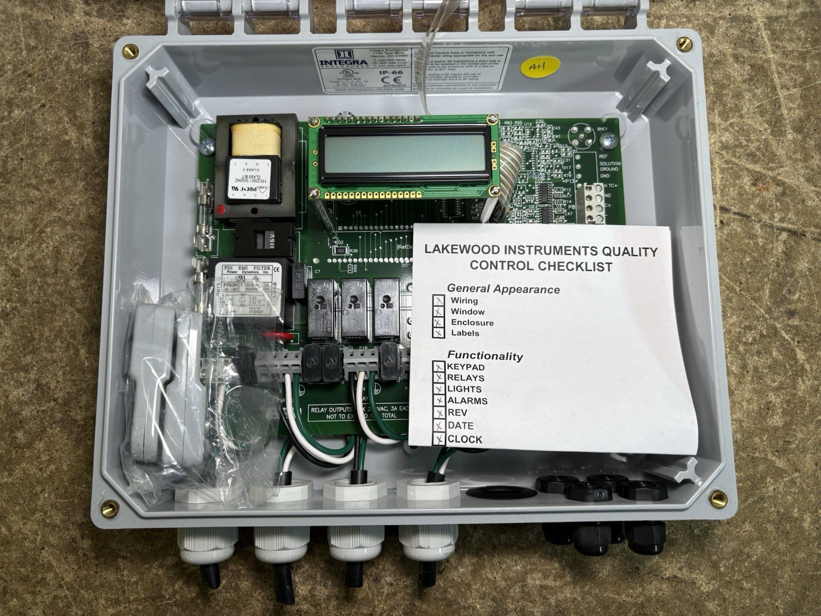 Lakewood Instruments Model 150 Boiler Controller