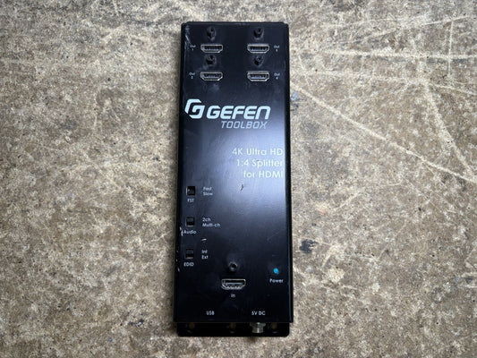 Gefen GTB-HD4K2K-144C-BLK 1x4 Splitter for HDMI GTB-HD4K2K-144C-BLK by Gefen