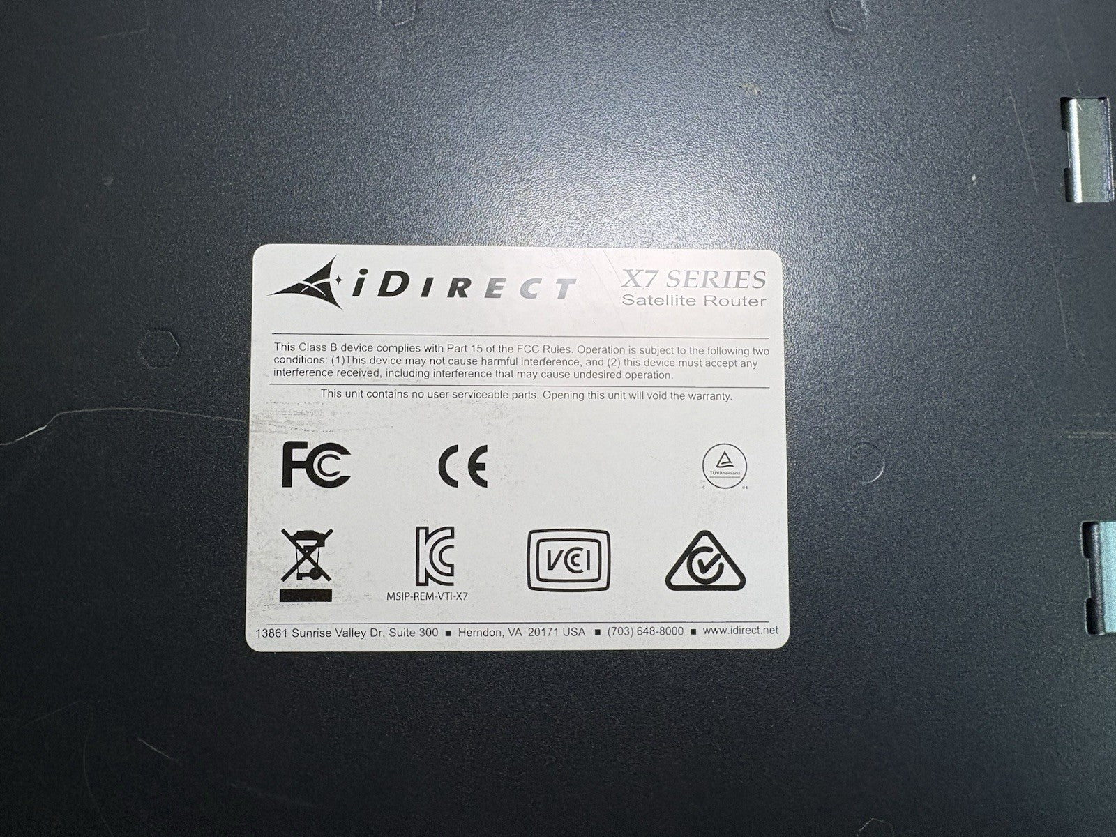 iDirect Evolution X7 Remote Satellite Modem Router