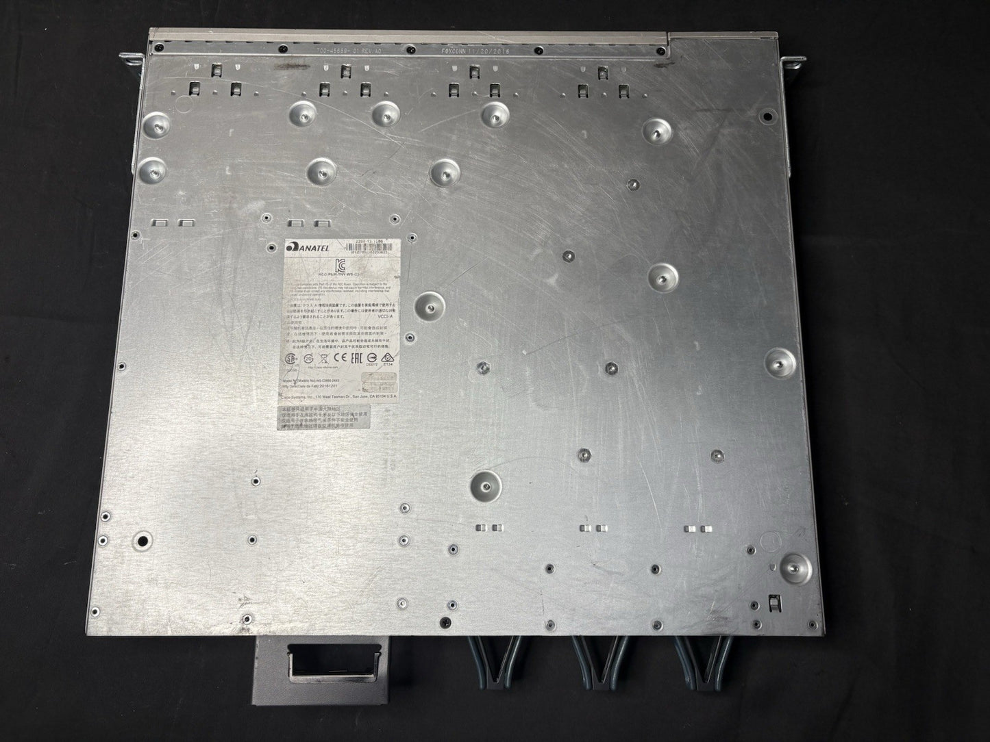 Cisco WS-C3850-24XS-E IP Base Switch 24 SFP+ Ethernet Ports 715WAC PWR *Cosmetic