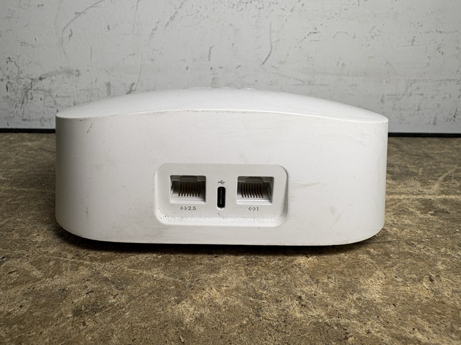 eero Pro 6E Tri-Band Mesh Wi-Fi 6E S010001 white NO ADAPTER ISP lock Frontier