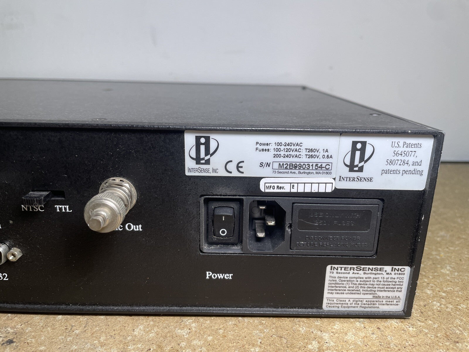 InterSense IS-600 Mark 2 Inertial Position and Orientation Tracking System