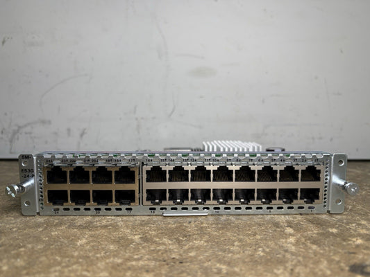 Cisco SM-ES3G-24-P 24-Port Gigabit PoE+ L2/L3 Enhanced Ethernet Switch Module
