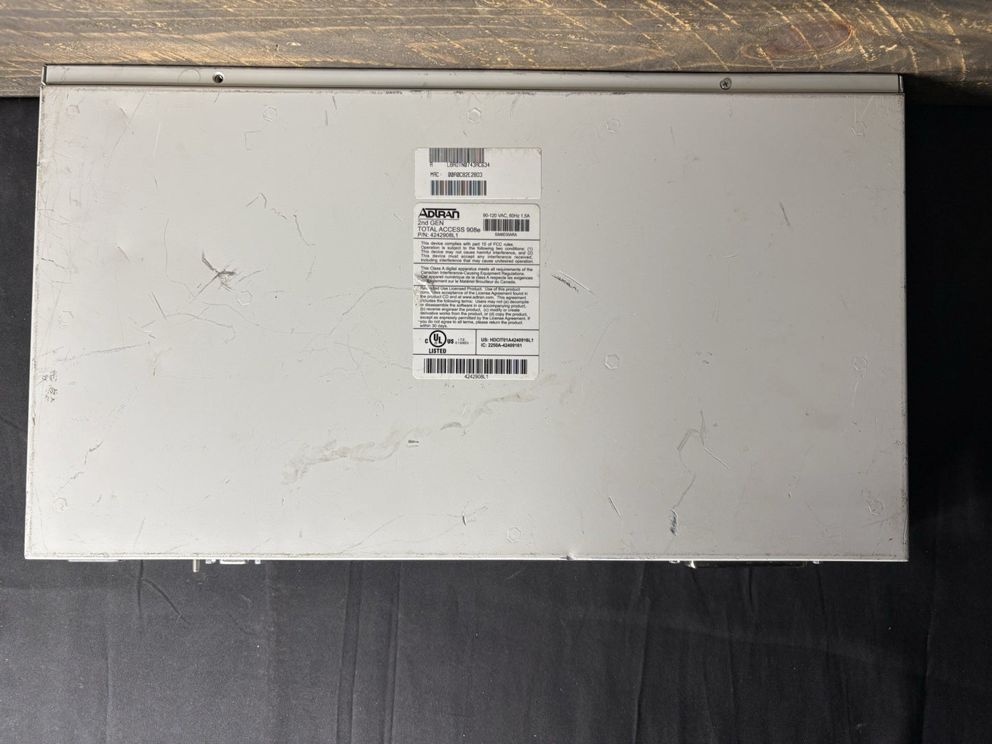 Adtran 4242924L1 Total Access 924e 2nd Gen Gateway Router TA-924e