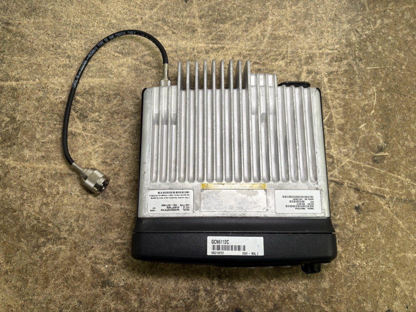 Motorola CDM750 AAM25SKC9PW1AN UHF 4 Channel Mobile Radio