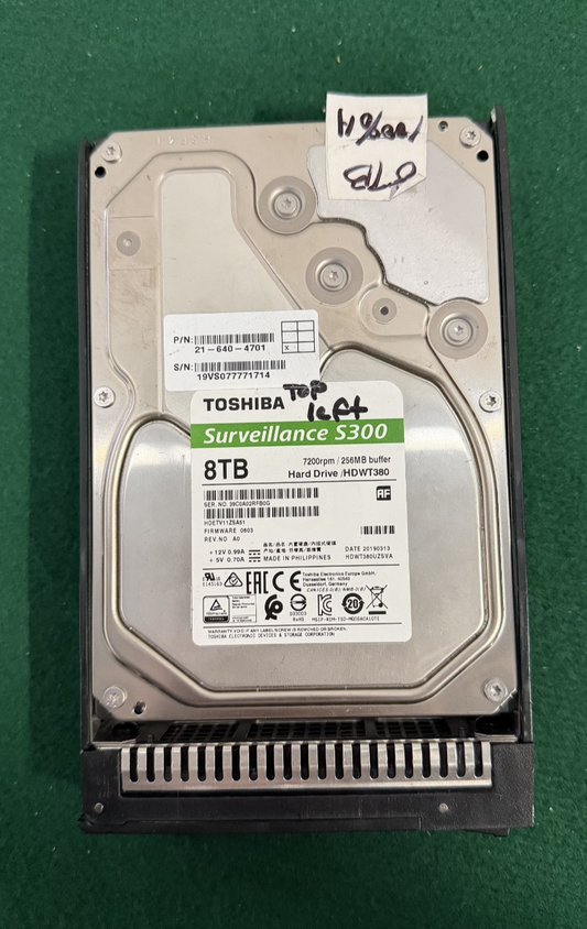 Toshiba 8TB S300 Surveillance 3.5" 7200RPM