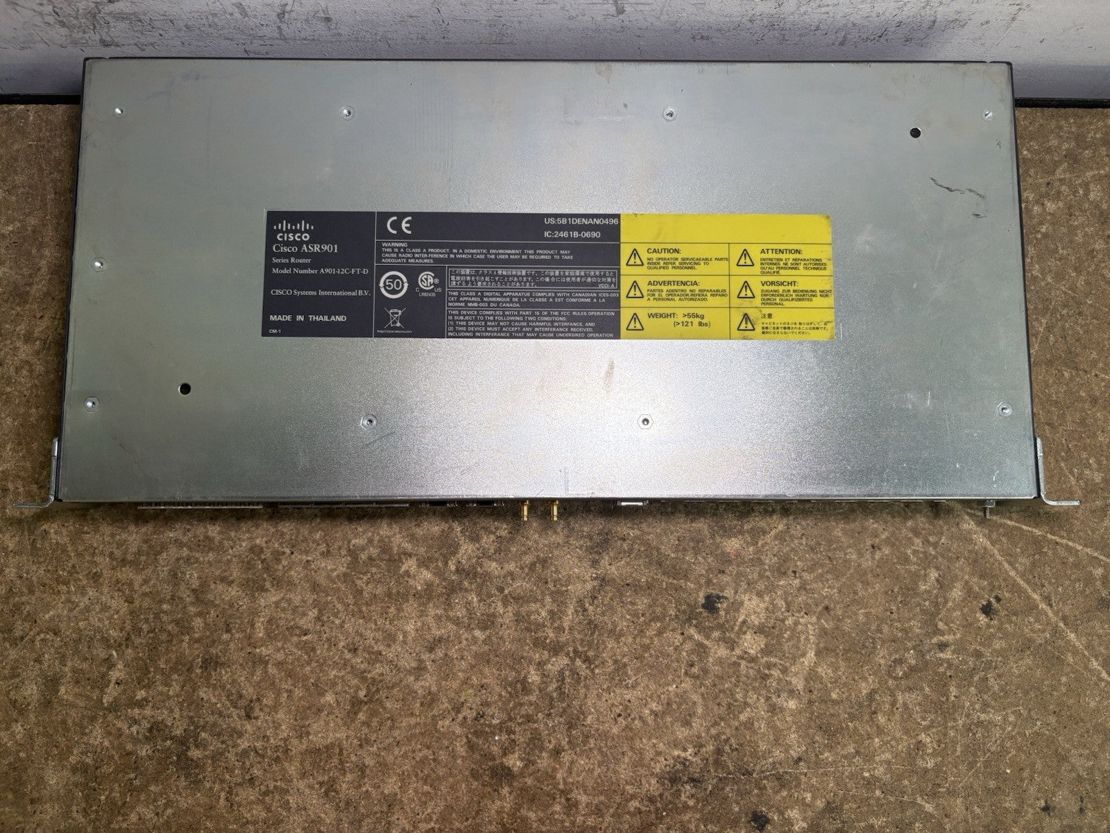 Cisco A901-12C-FT-D ASR 901 Router Chassis Advanced Metro IP