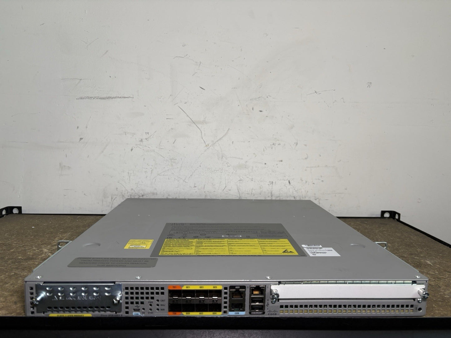 Cisco ASR1001-X  Aggregation Services Router with 2x DC PSU Advance enterprise