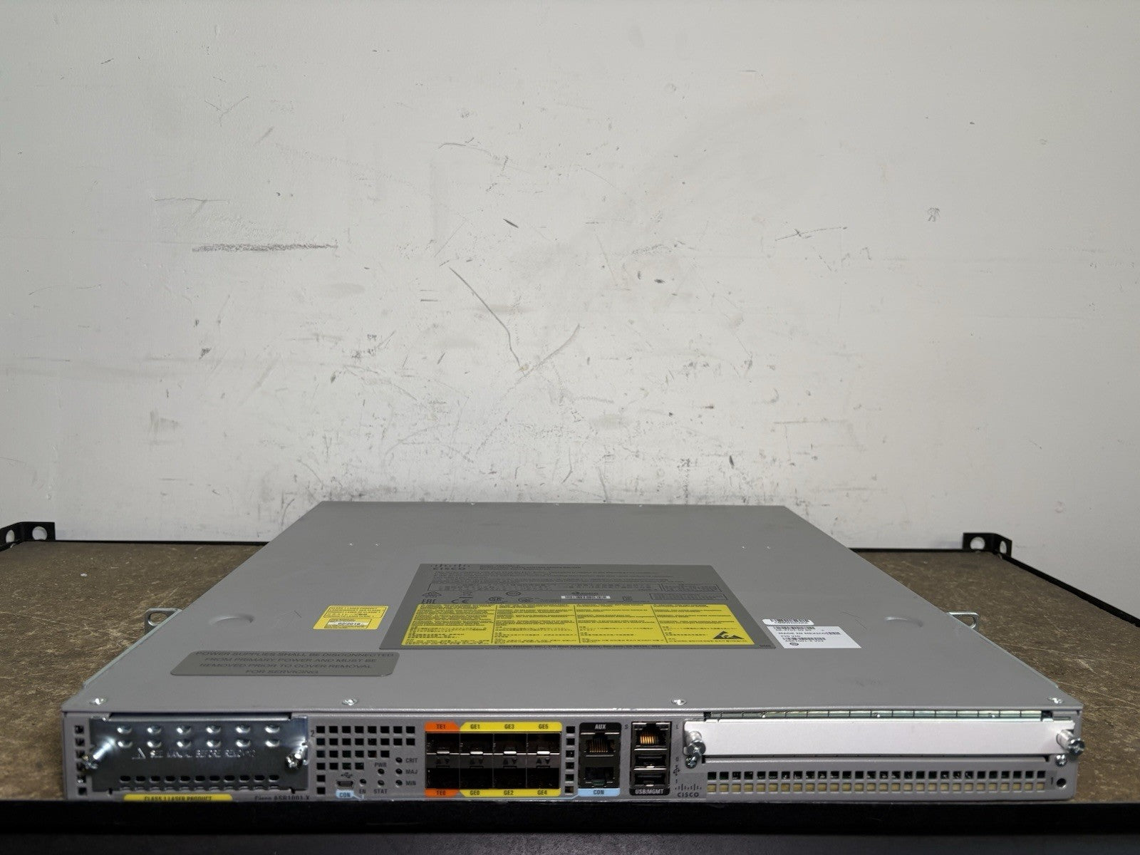 Cisco ASR1001-X  Aggregation Services Router with 2x DC PSU Advance enterprise