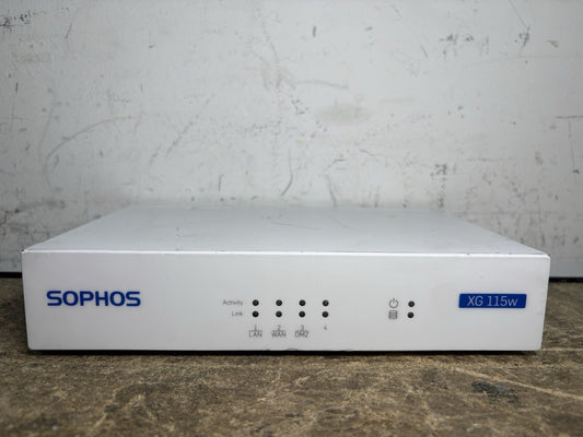 Sophos XG 115w Firewall Rev.2 TESTED