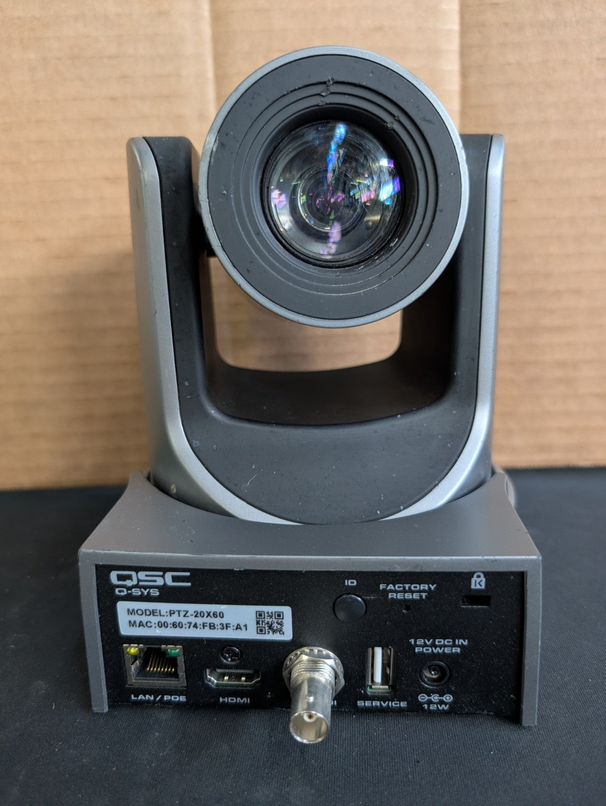 QSC Q-SYS PTZ-20x60 CONFERENCE CAMERA