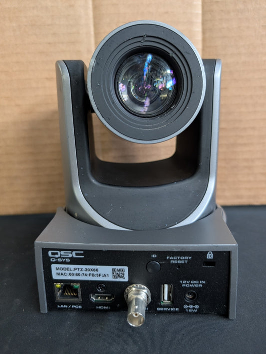 QSC Q-SYS PTZ-20x60 CONFERENCE CAMERA