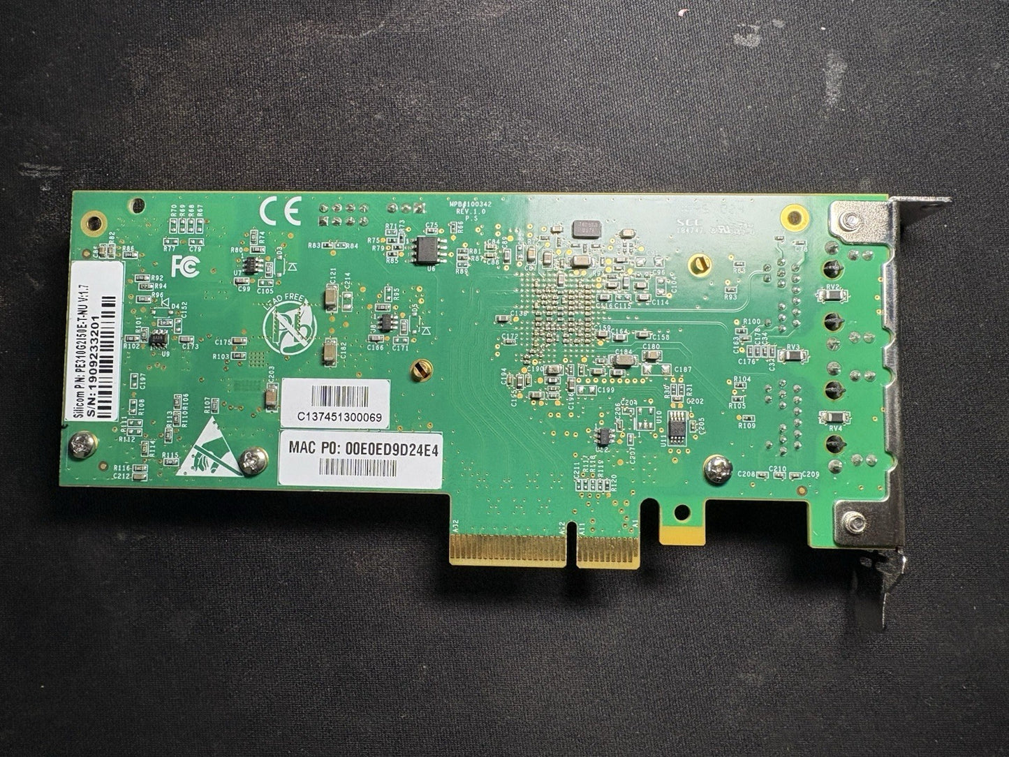 Intel X550-T2 Dual-port RJ45 2.5/5/10GbE NIC PCIe x4 Network Adapter NBase-T Low
