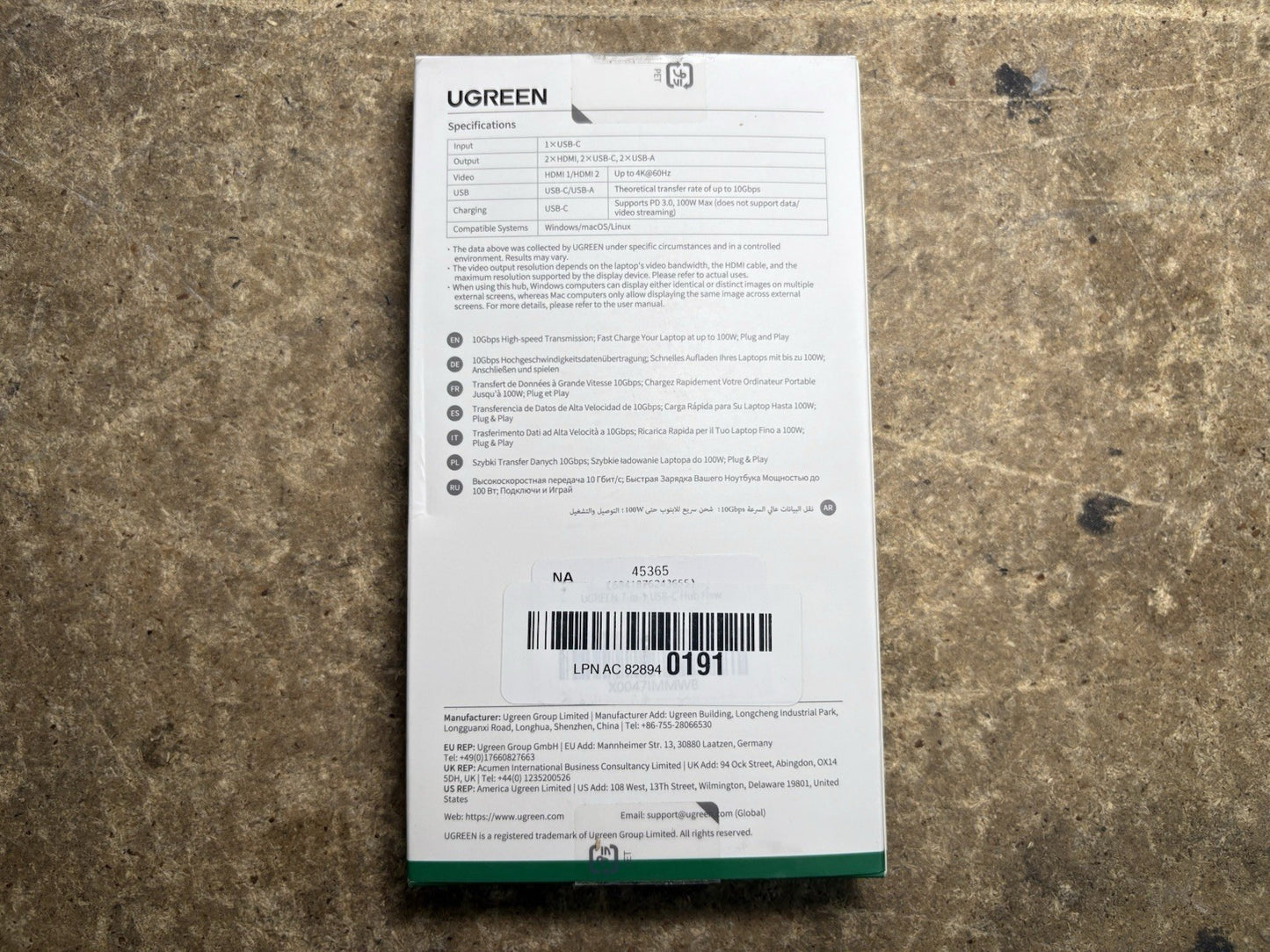 UGREEN Revodok Pro 107 7 in 1 USB-C Hub with 4K HDMI