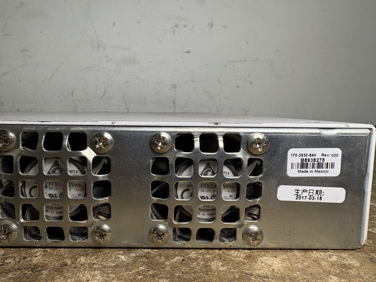 Ciena 3930 Ethernet Service Delivery Switch 170-3930-840 1x PSU