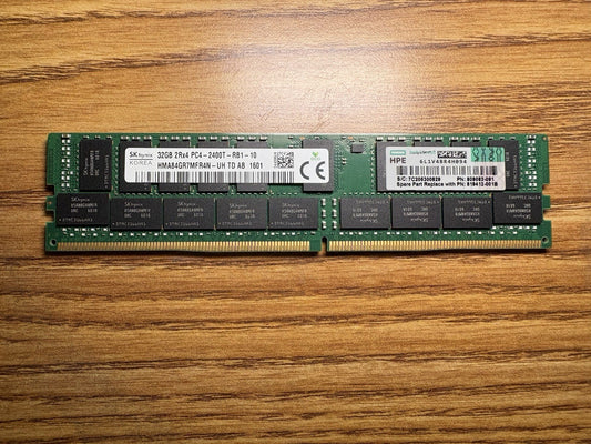 SK HYNIX DDR4 RAM (1x32GB) 2Rx4 PC4-2400T-RB1-10 (HMA84GR7MFR4N-UH)