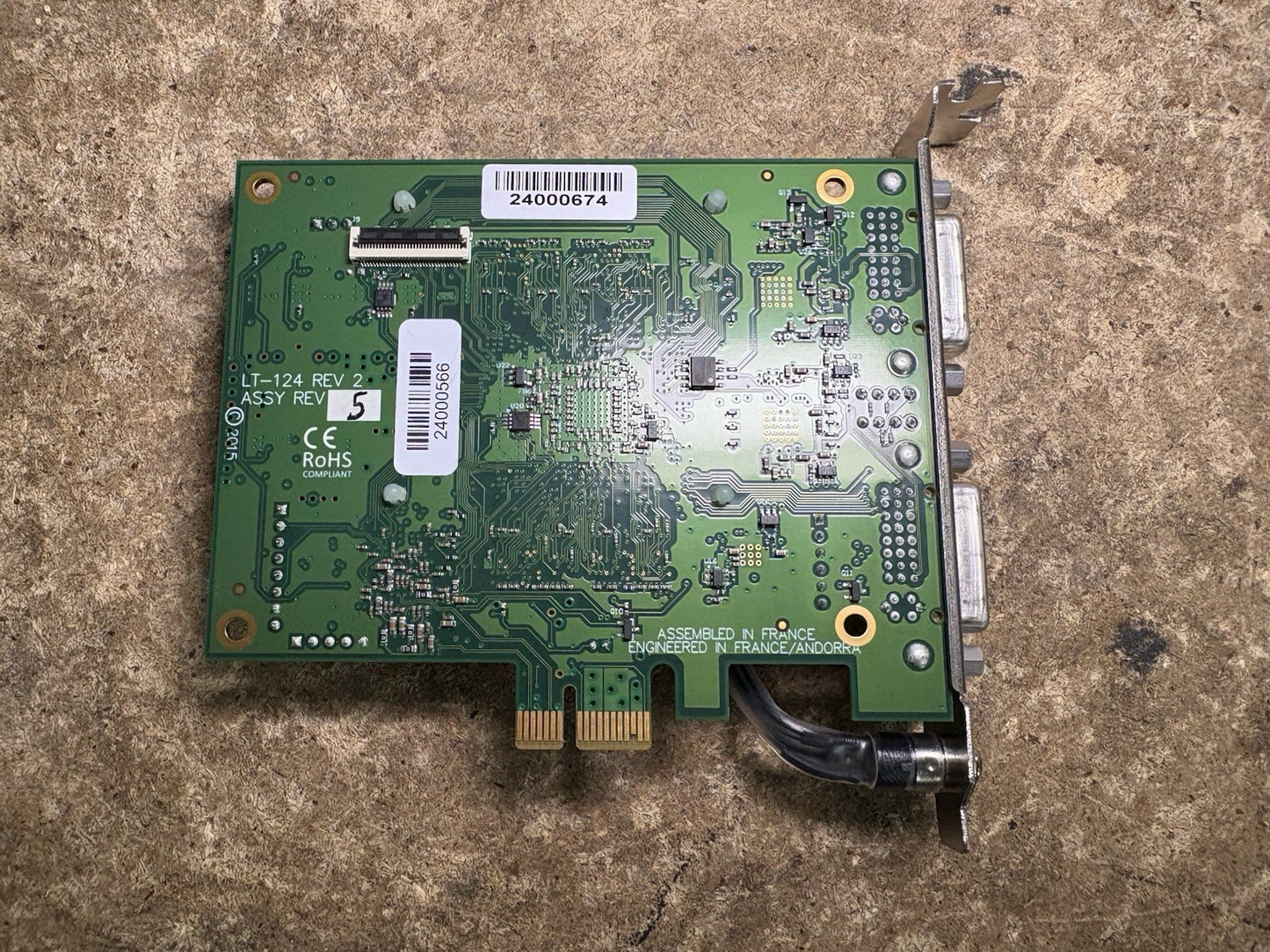 Enciris technologies LT-124-PCIE 3D/HD Video Acquisition and Compression Board