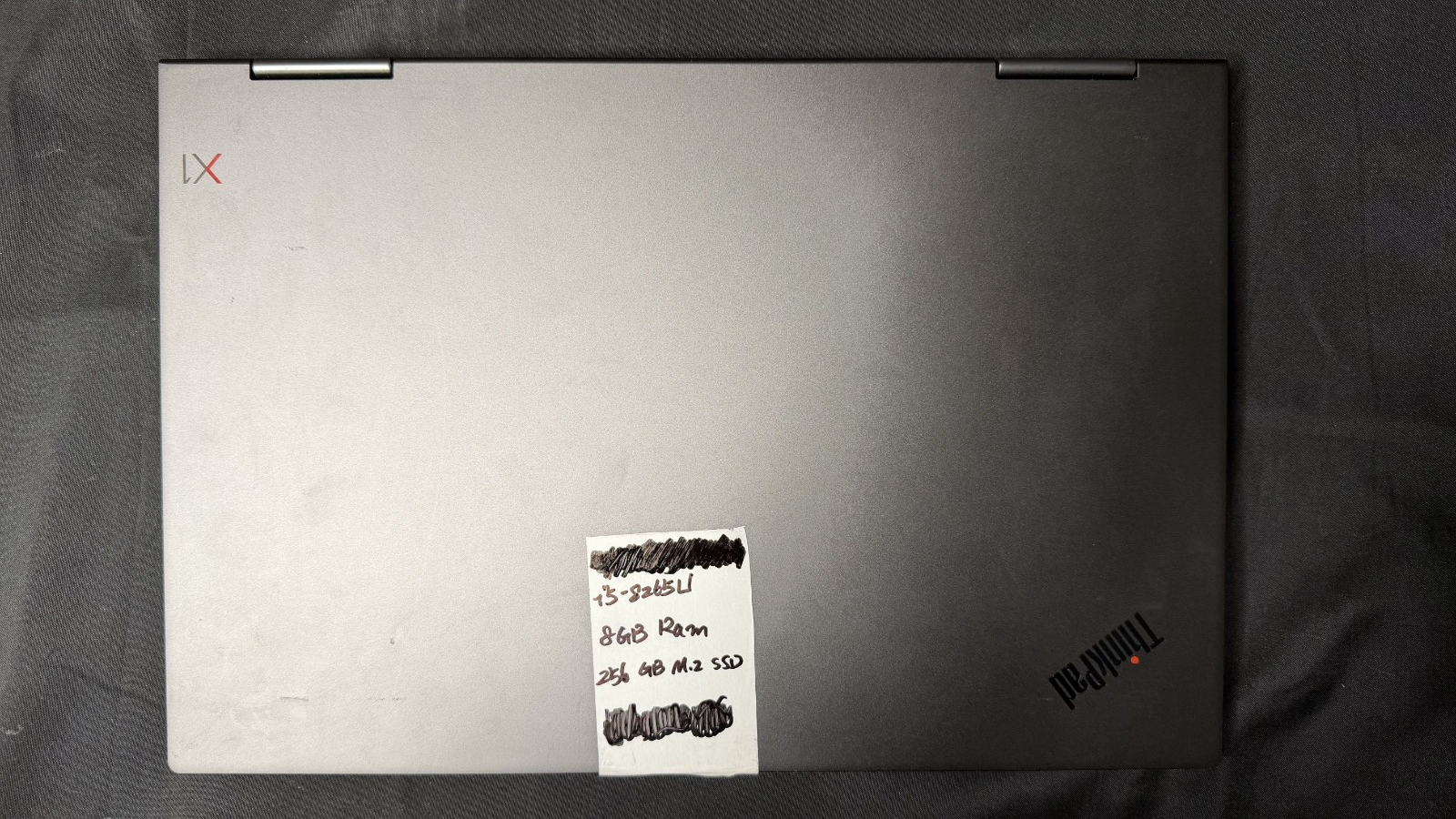 Lenovo ThinkPad X1 yoga gen 4, i5-8265U 8GB RAM 256GB SSD NO OS