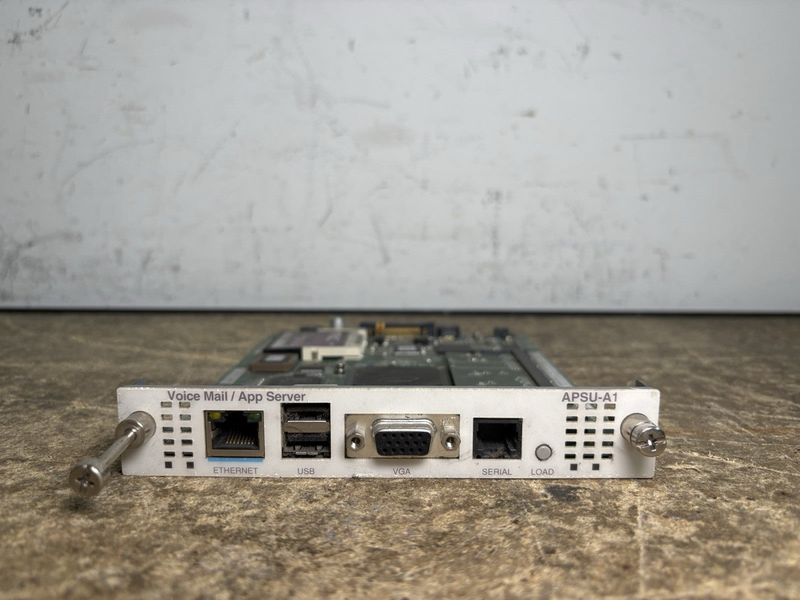 NEC IP3WW-APSU-A1 0911064 UX5000 Voice Mail Blade Card 0910501 UX Mail
