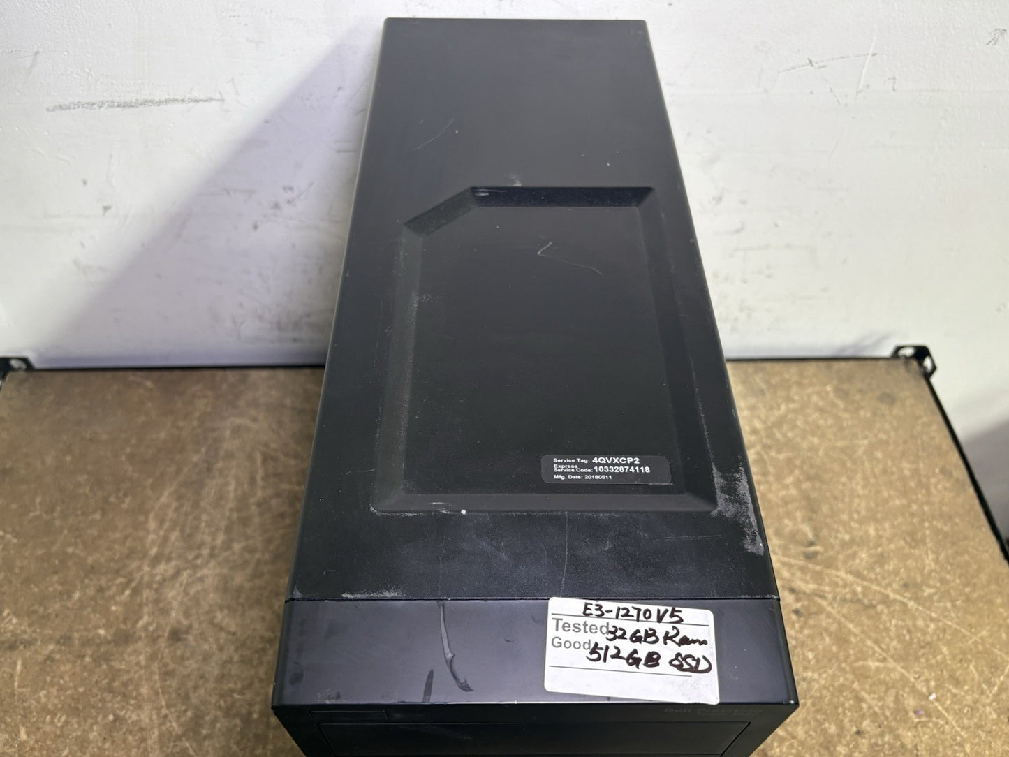 Dell Precision 3620 Intel Xeon E3-1270v5 @3.60GHz 32GB RAM 512GB /w P4000 Quadro