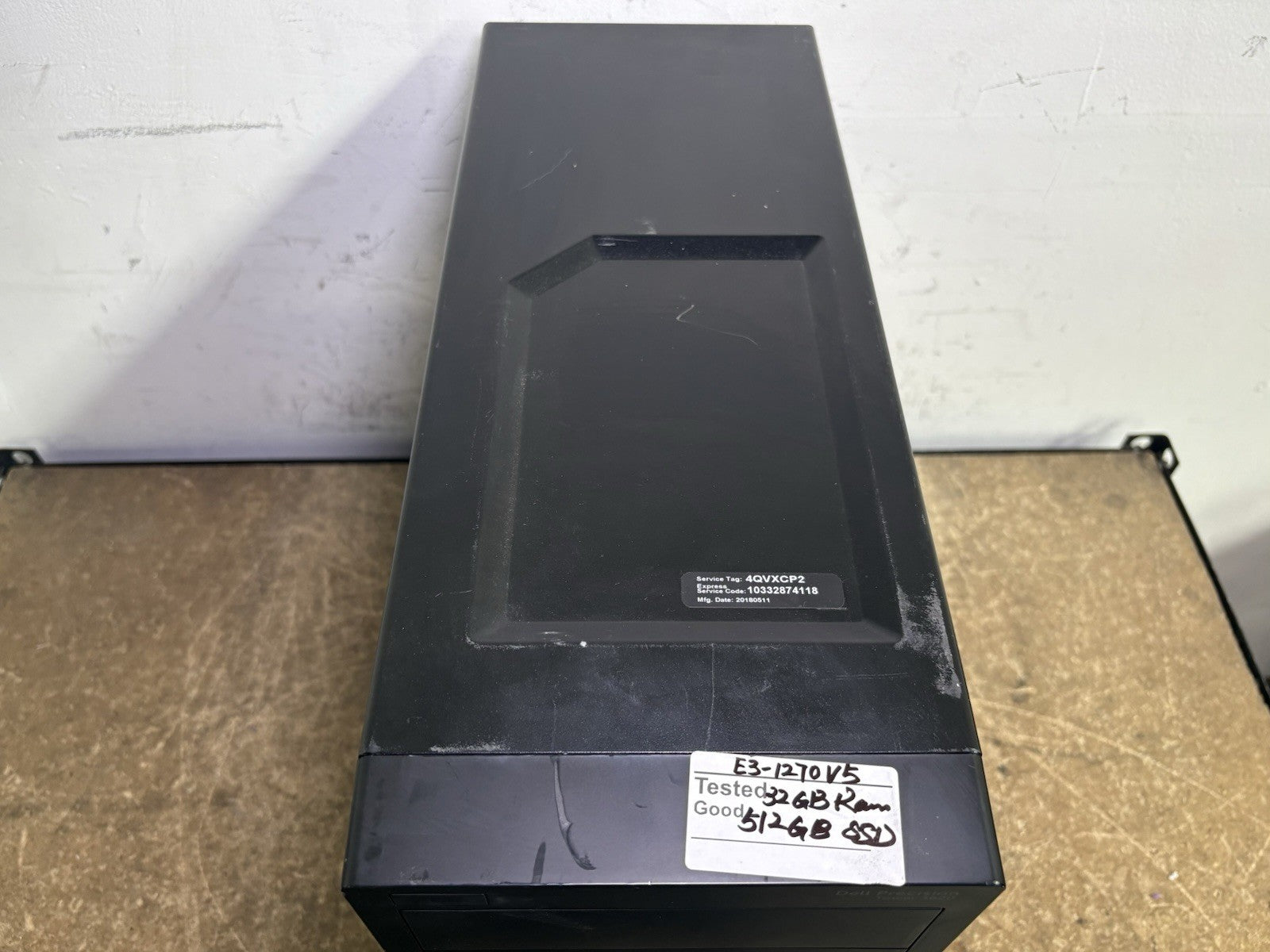 Dell Precision 3620 Intel Xeon E3-1270v5 @3.60GHz 32GB RAM 512GB /w P4000 Quadro