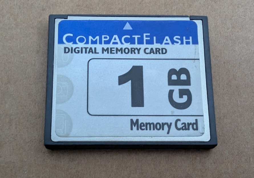 CF Card 1GB Compact Flash Card Type I