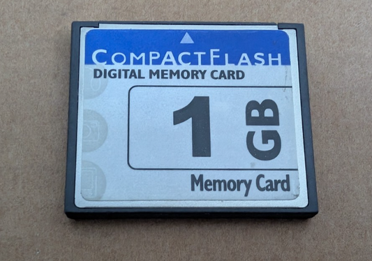 CF Card 1GB Compact Flash Card Type I