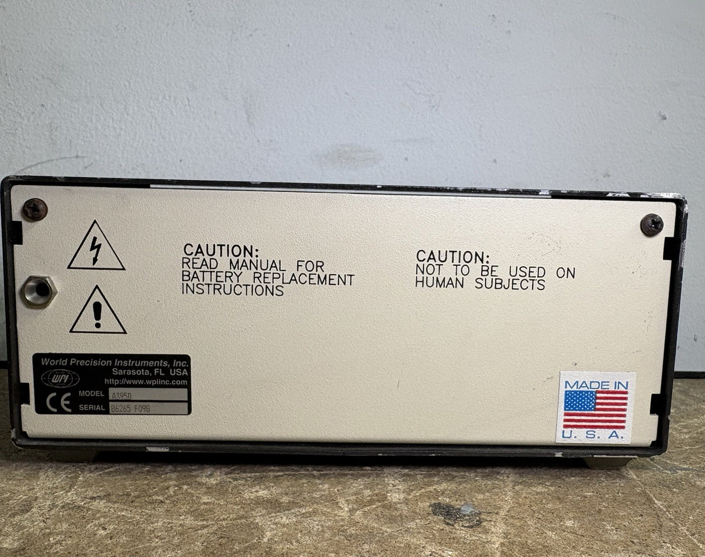 World Precision Instruments A395 Linear Stimulus Isolator