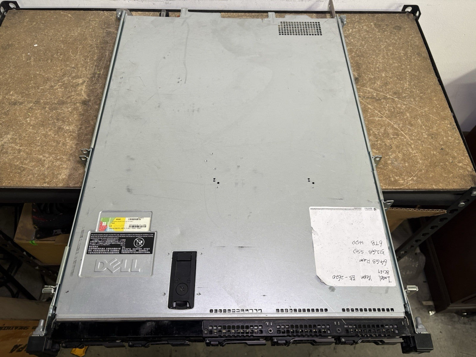 Dell PowerEdge R430 2 x 6-Core 2.40GHz E5-2620 64GB Ram 512GB SSD & 6TB HDD