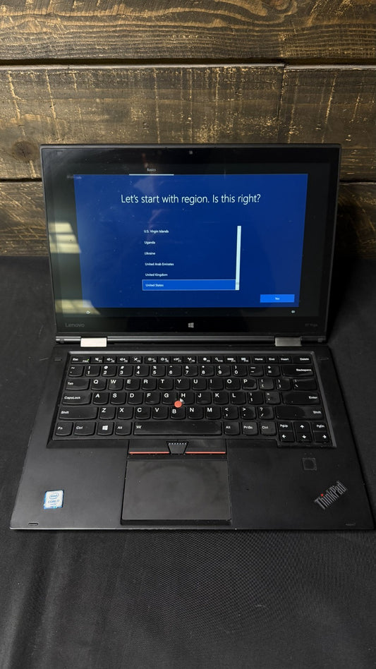 Lenovo ThinkPad X1 Yoga Gen 1 Touch i7-6500U 8GB RAM 512GB SSD Win 10