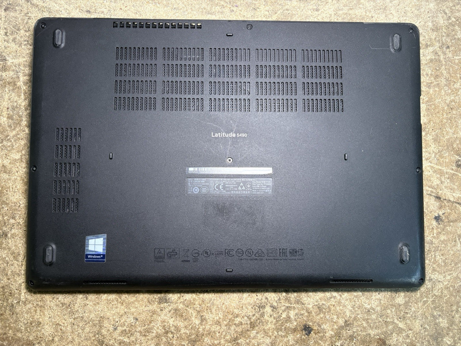 DELL LATITUDE 5490 i5-8250U @ 1.6 GHz, No RAM, NO HDD/OS