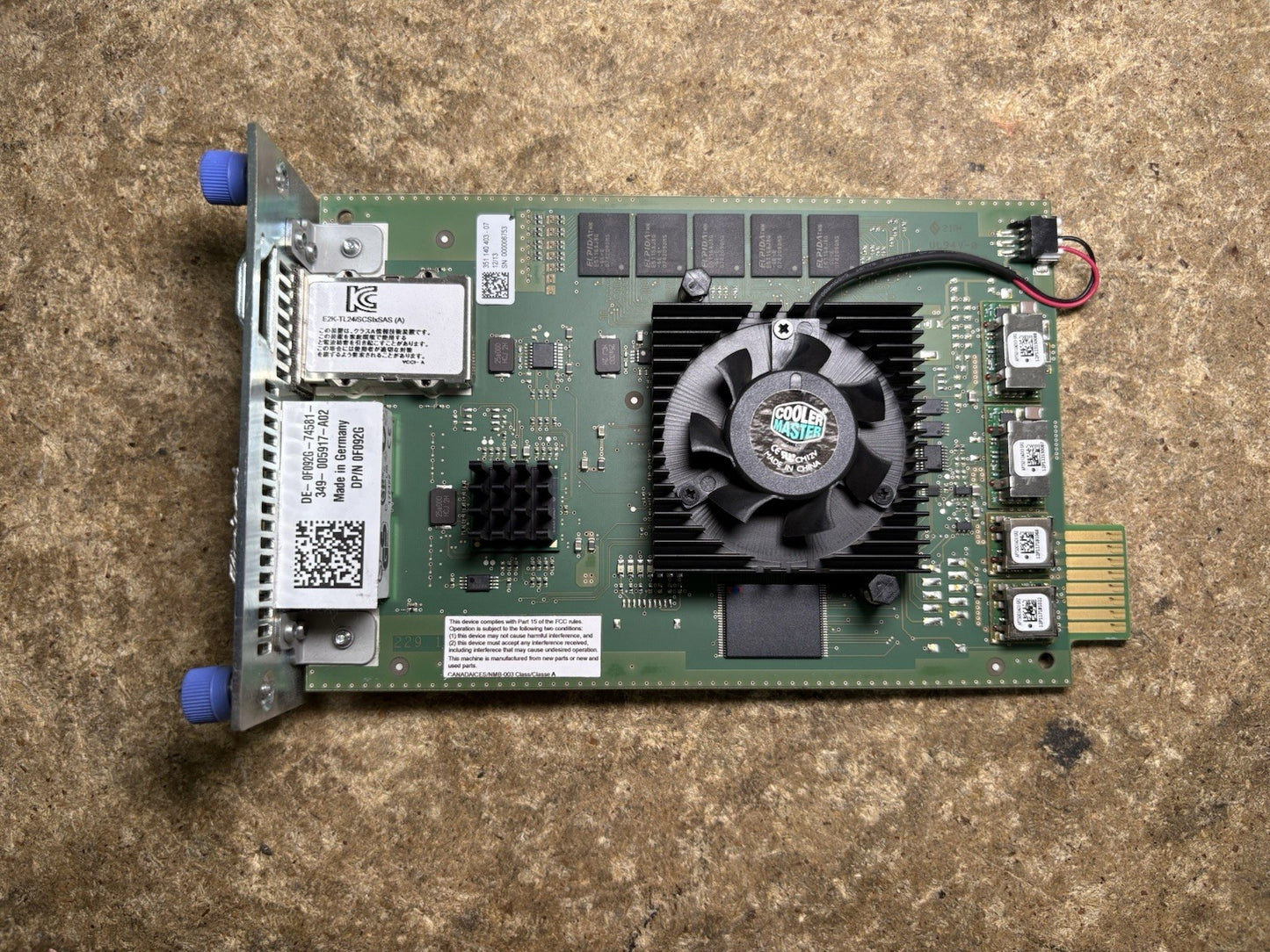 OEM DELL POWERVAULT TL2000 TL4000 ISCSI BRIDGE BOARD F092G
