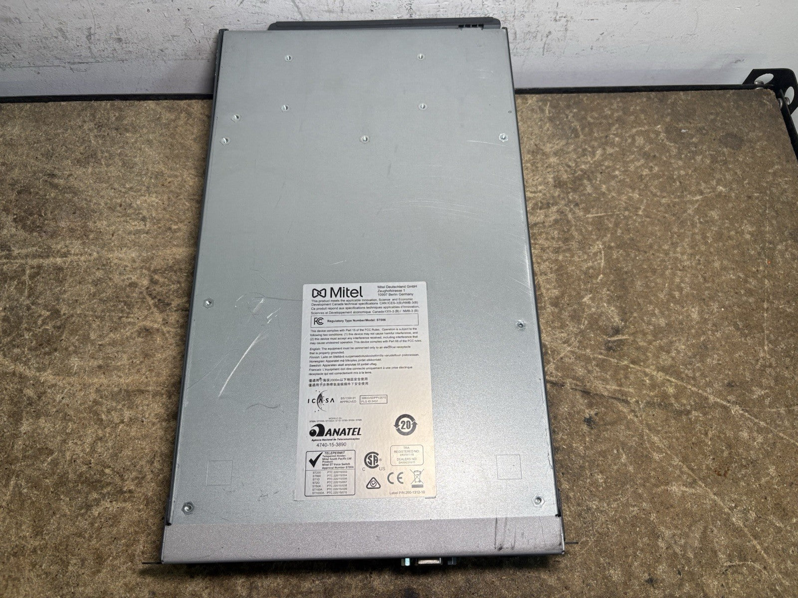 Mitel ShoreTel ST1D IP Phone Switching T1/E1 Voice Switch PBX Module 600-3001-01