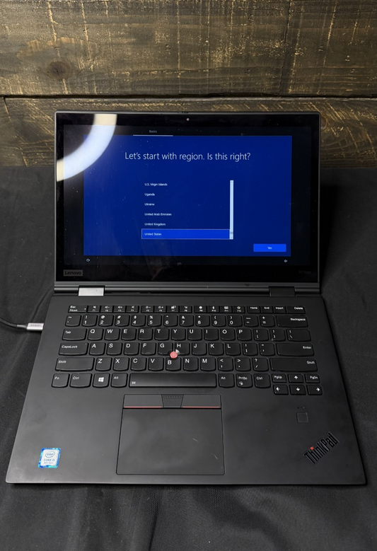 Lenovo ThinkPad X1 Yoga 3rd Gen 14" Intel i5-8350U 16GB RAM 256GB SSD WIN 10