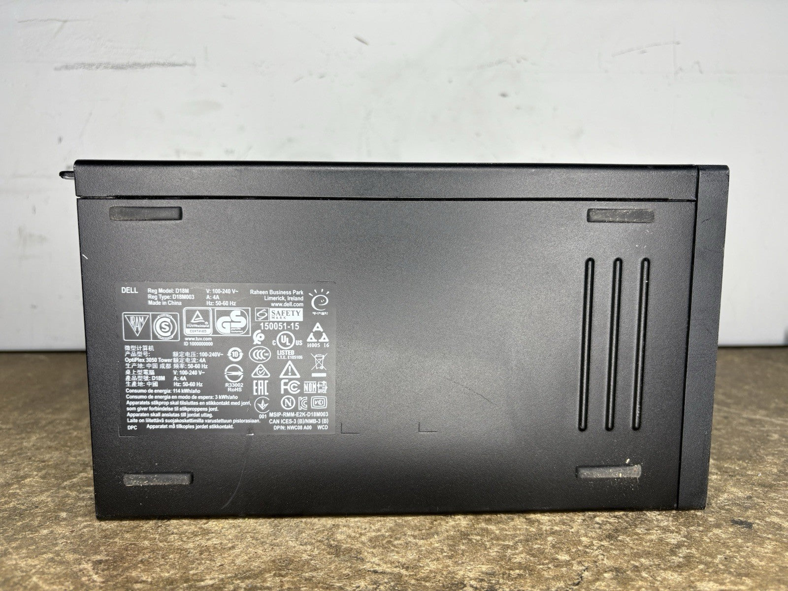 Dell OptiPlex 3050 SFF Intel Core i5-7500 3.4GHz 8GB RAM 1TB HDD