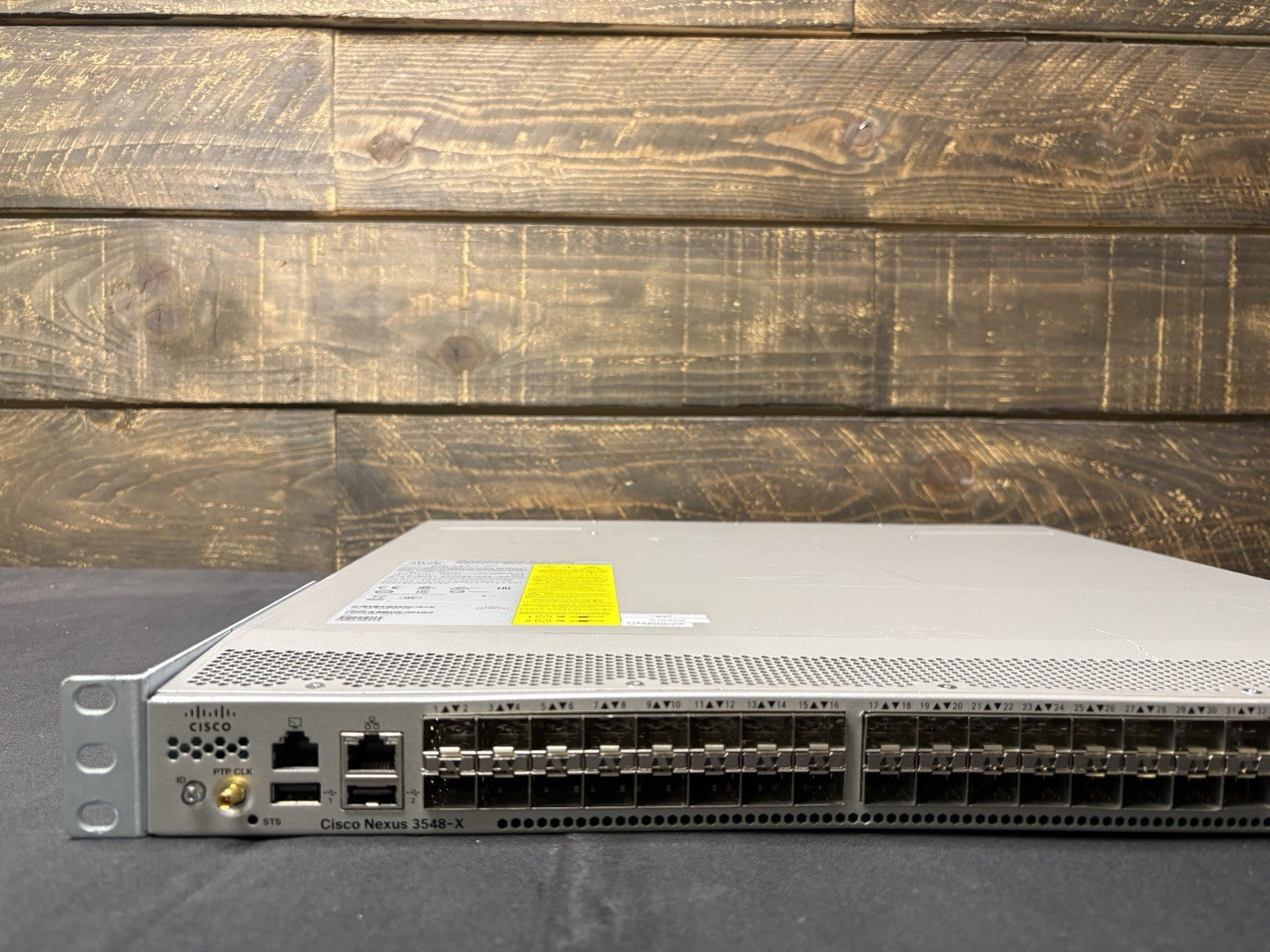 Cisco Nexus 3548-X 48 Port 10 Gigabit SFP+ Switch Dual PSUs N3K-C3548P-10GX
