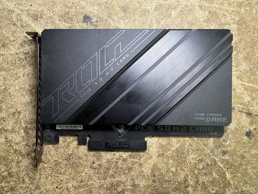 ASUS ROG PCIE 5.0 M.2 CARD