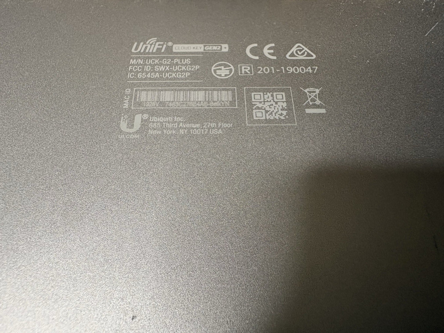 UBIQUITI NETWORKS UCK-G2-PLUS UNIFI CONTROLLER