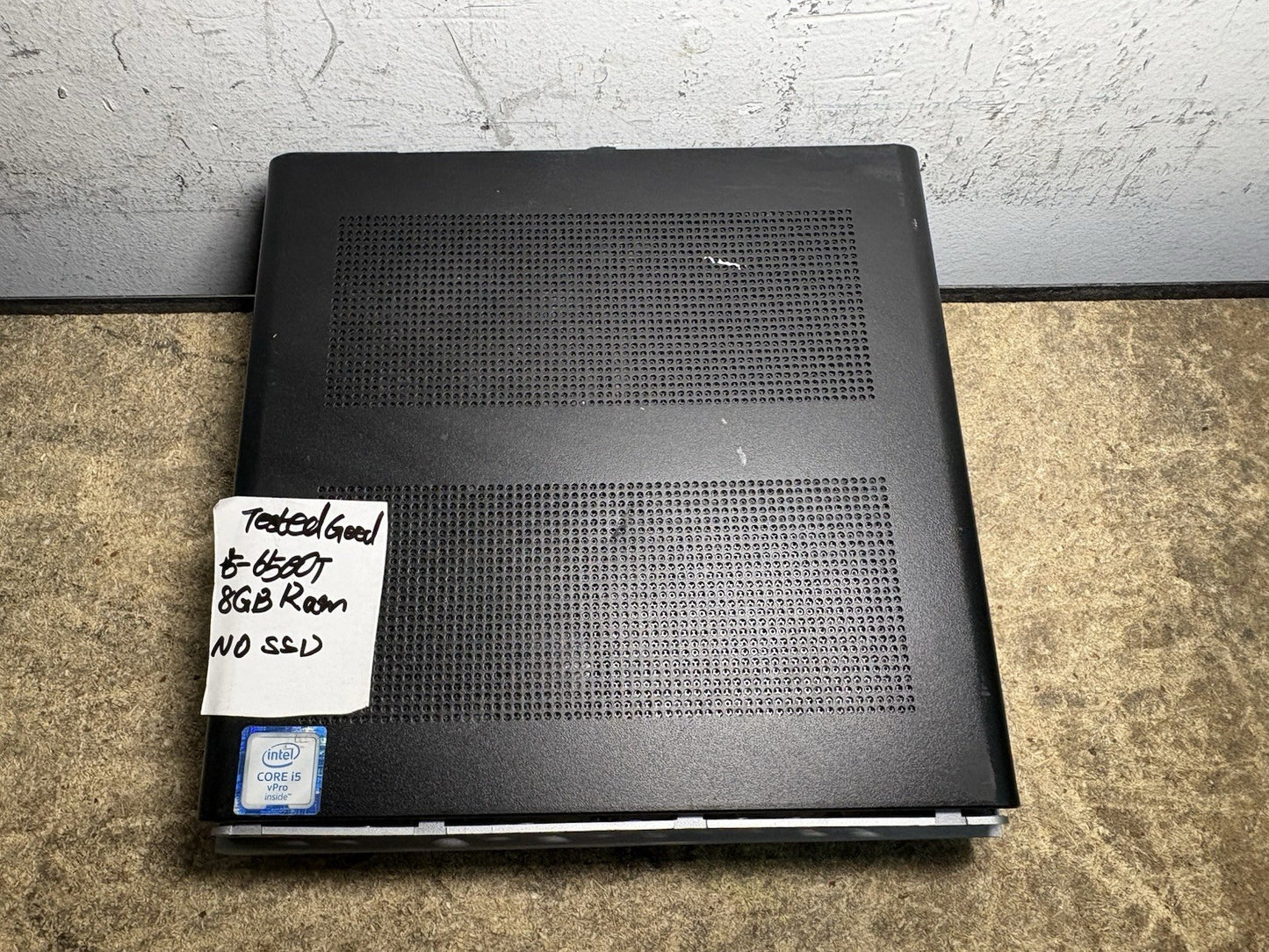 HP EliteDesk 800 G3 Mini PC i5-6500T 2.50GHz RAM 8GB No SSD