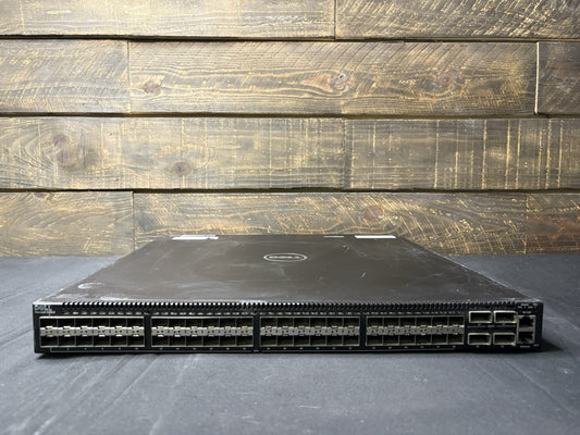 Dell Force 10 S4810 48-Port 10GB SFP+ & 4-Port QSFP+ Network Switch