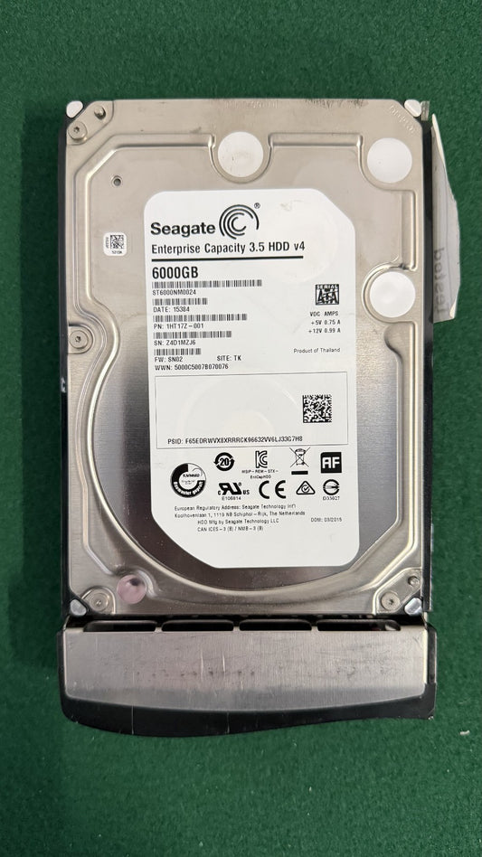 ST6000NM0024 Seagate Enterprise 6TB 6000GB 7.2K 3.5in SATA Hard Drive