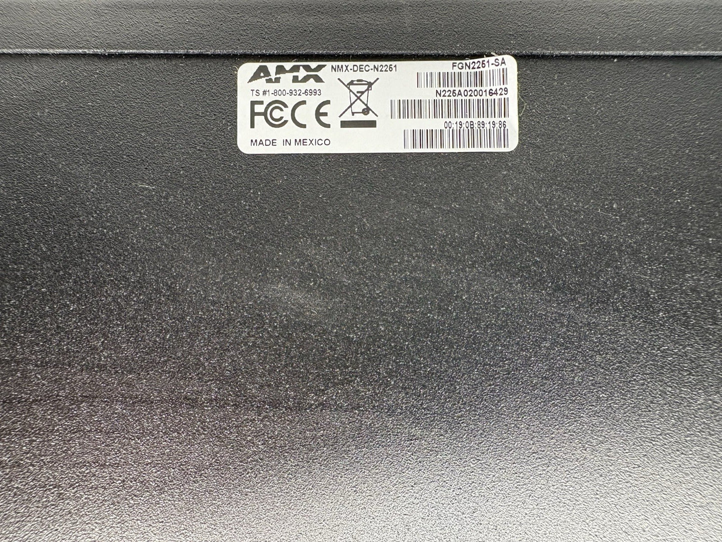 AMX SVSI NMX-DEC-N2251 VIDEO OVER IP DECODERS