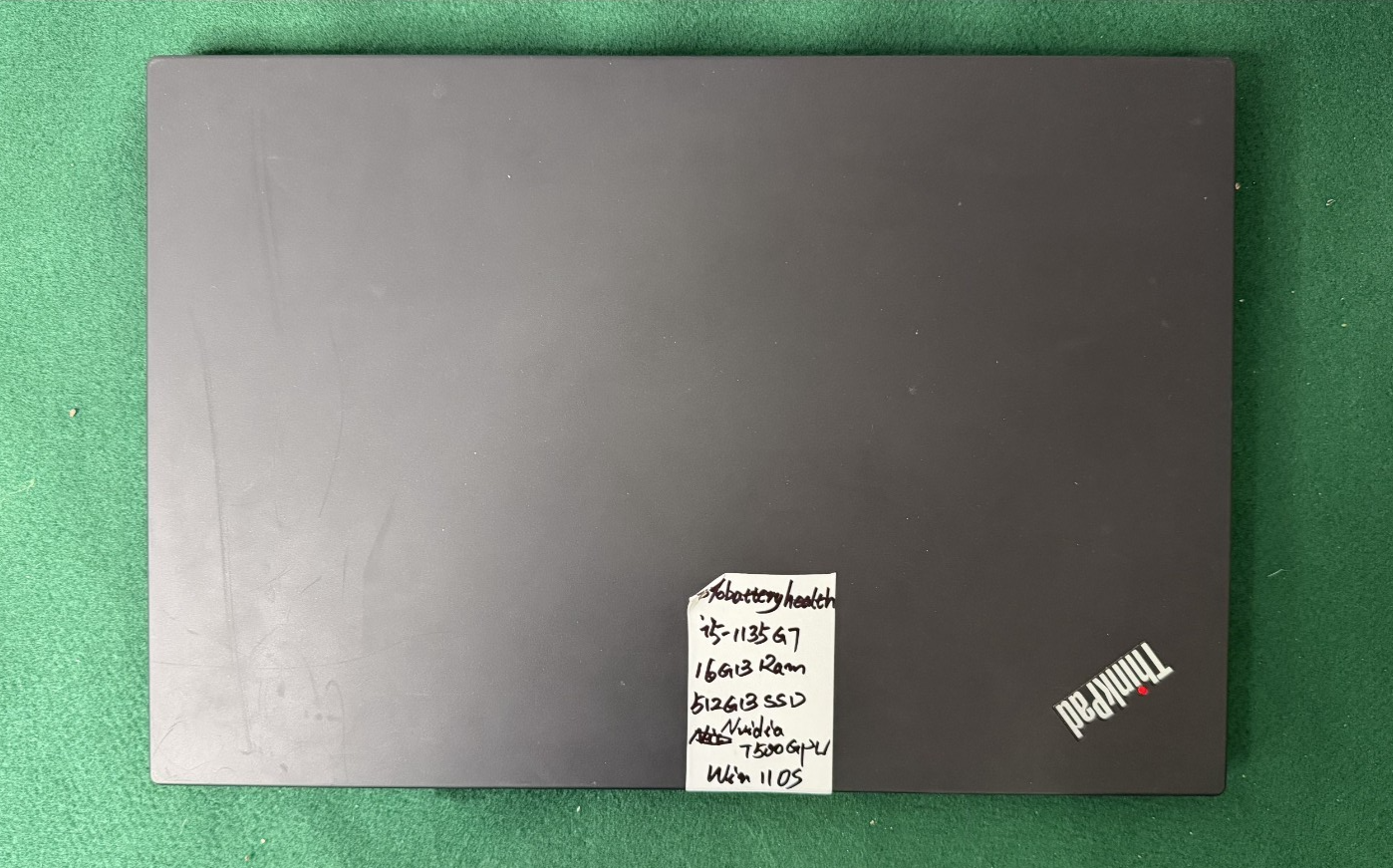 Lenovo Thinkpad P15S Gen2I i5-1135G7 16GB FHD 512GB SSD Win 11 90-99% Battery